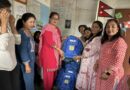 Distribution of School Bags & Copy at Bramayani Secondary School